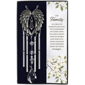 FAIRE - Gift & Garden by Carson Wind Chimes "Family Circle" Gift Boxed Wind Chime*